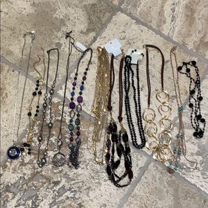 11 NECKLACES BUNDLED
